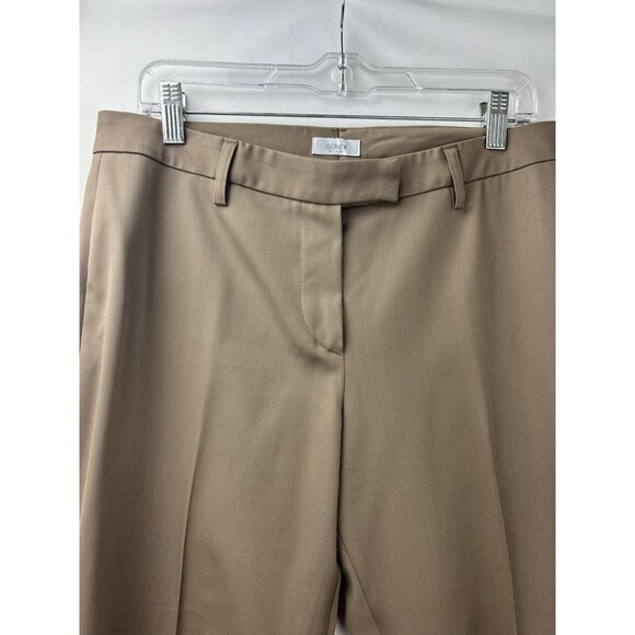 Gunex Italy Dress Slacks Pants Size 8 Office Business Virgin Wool Blend Wide Leg - Picture 14 of 16